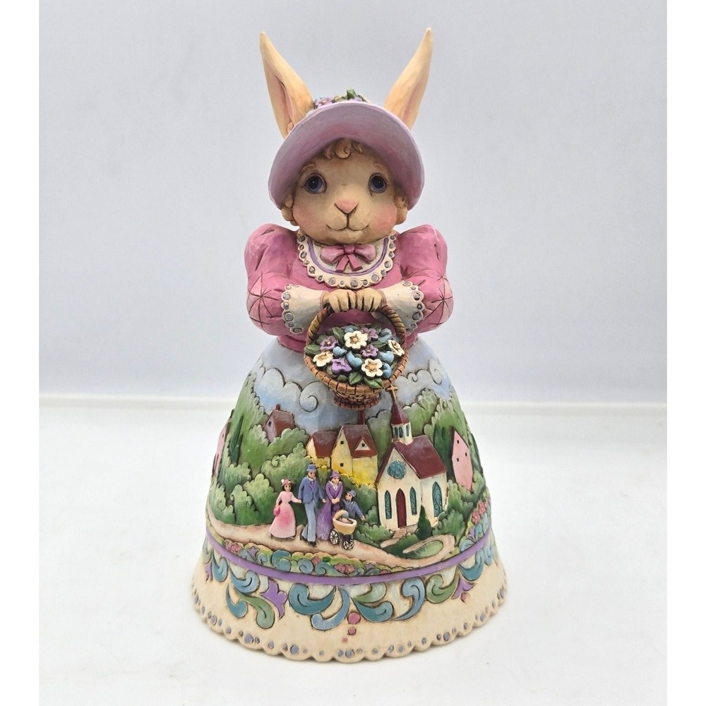 Jim Shore Heartwood Creek Every Bunny Rejoice Easter Figurine 4015582